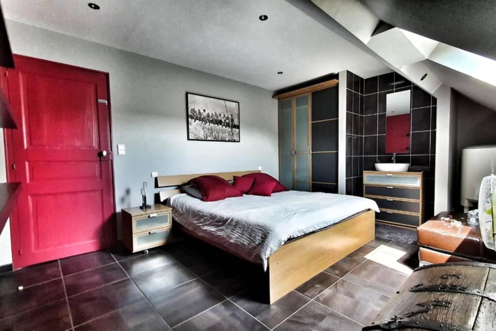 Ferienwohnung La Tranquillite Au Centre. Toulon-sur-Arroux Exterior foto