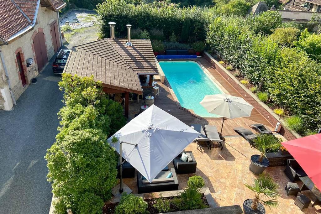 Ferienwohnung La Tranquillite Au Centre. Toulon-sur-Arroux Exterior foto